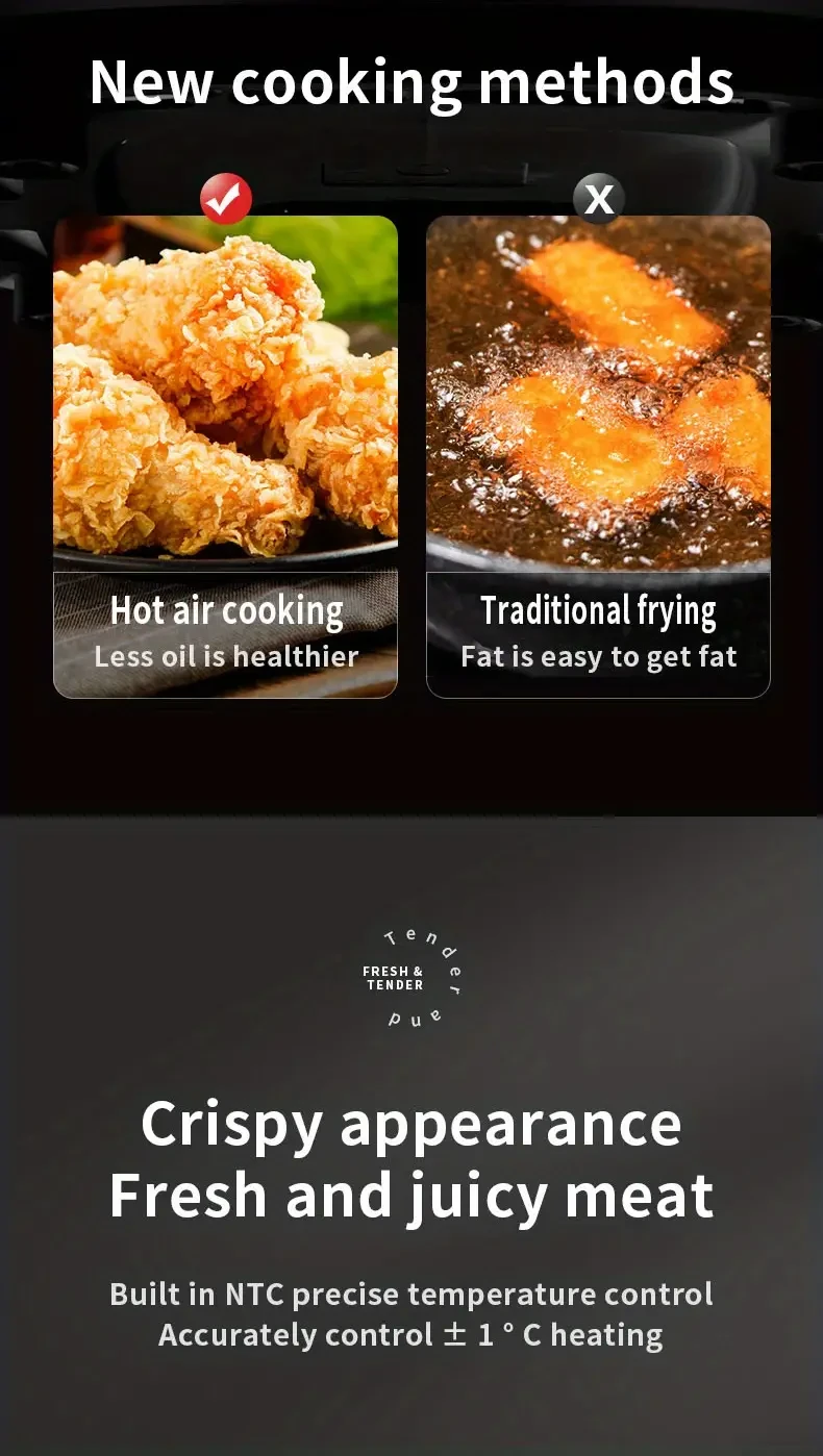 Large Capacity Australian Visual Air Fryer