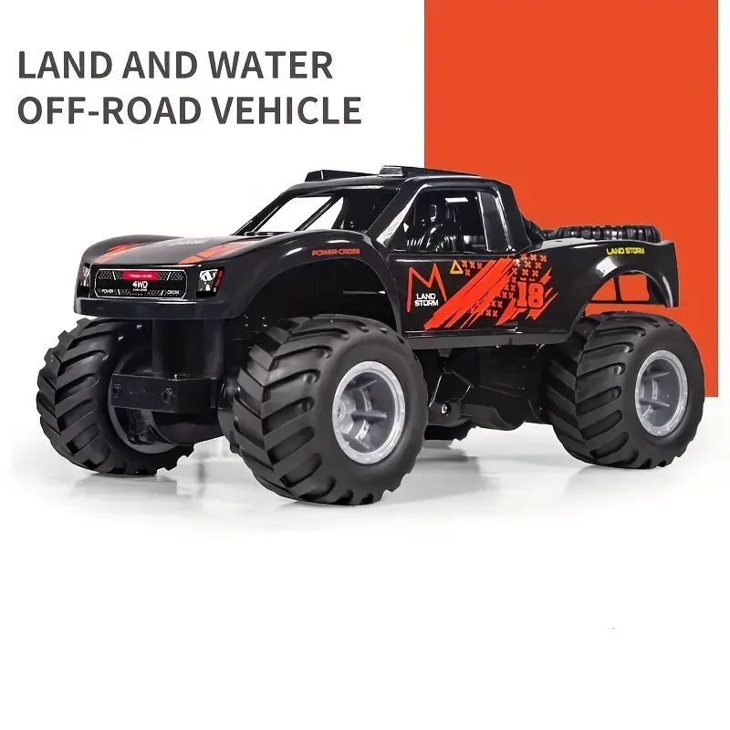 4WD Amphibious RC Off-Road Vehicle - Land & Water Modes