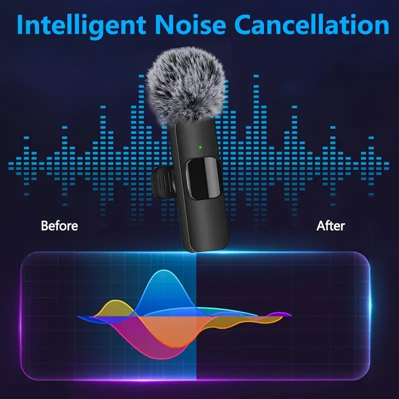 ProAudio Wireless Lavalier Microphone Clip