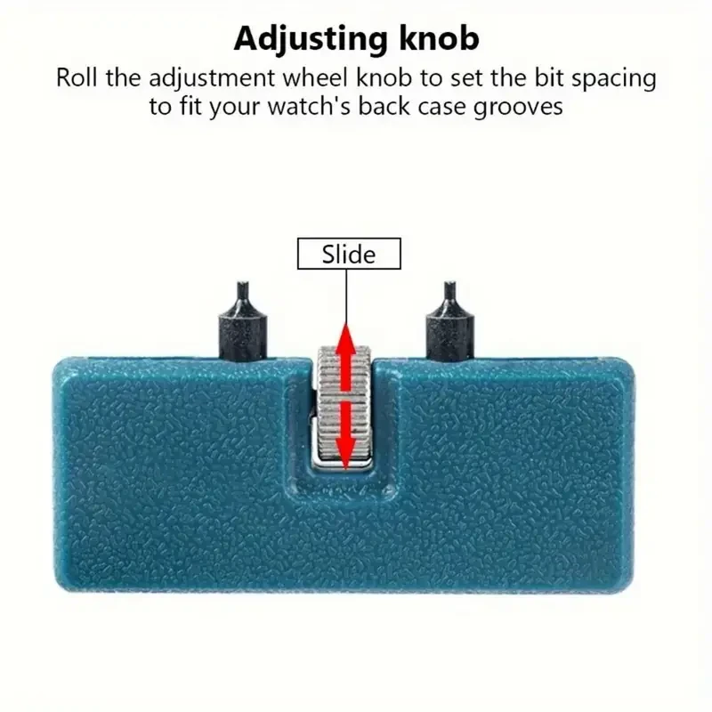 Adjustable Watch Back Case Opener - Watch Battery Replacement Tool