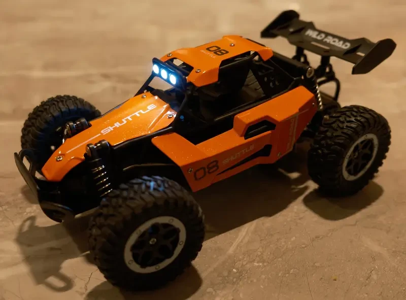 1:16 2.4G Remote Control Car, High-Speed Up To 20 Km/h, All Terrain Off-Road Electric Toy Car, Christmas, Halloween, Thanksgiving Day Gift