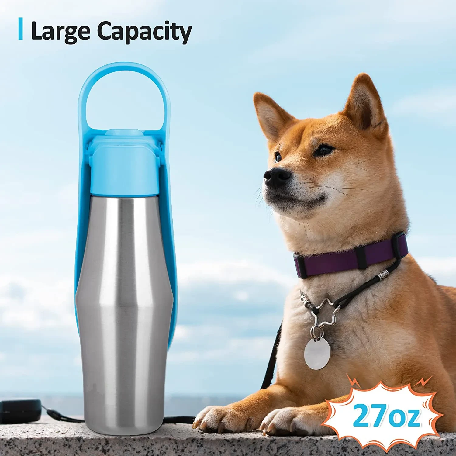 Portable Pet Dog Water Bottle