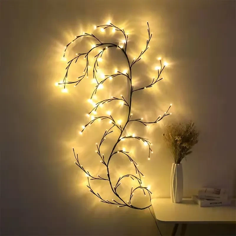 Vines With Lights Christmas Garland Light