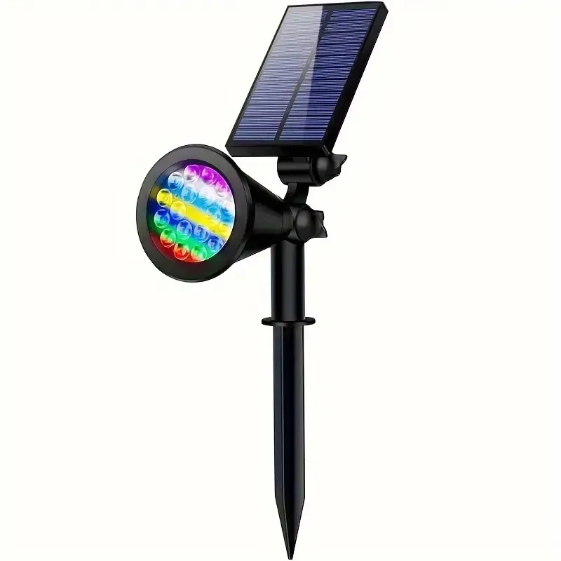 Super Bright Solar Outdoor Tree Lights - Color Gradient Lawn Lights