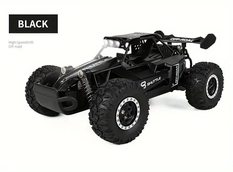 1:16 Small High-speed Off-road 2.4G Remote Control Car Drifting 20KM/H To Adapt To Various Road Sections Anti-collision Settings Rubber Big Tires Christmas, Halloween, Thanksgiving Gift