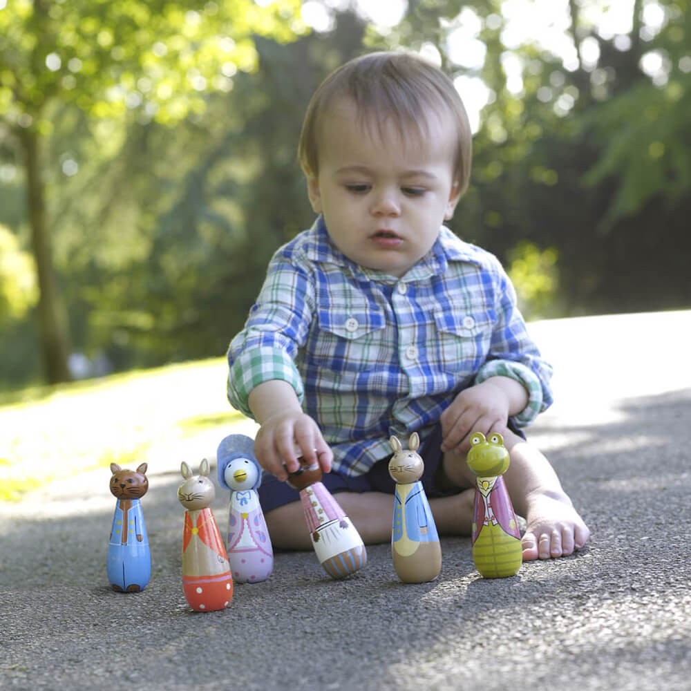 Flopsy Train Push Toy