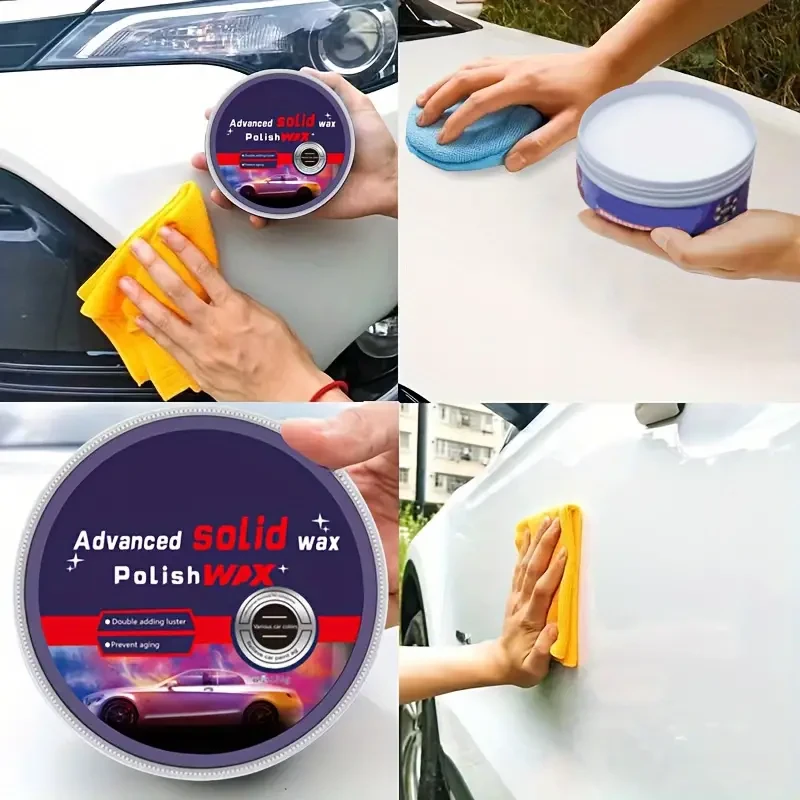 Universal Car Polish & Wax Kit - Anti-Scratch Shine Protection