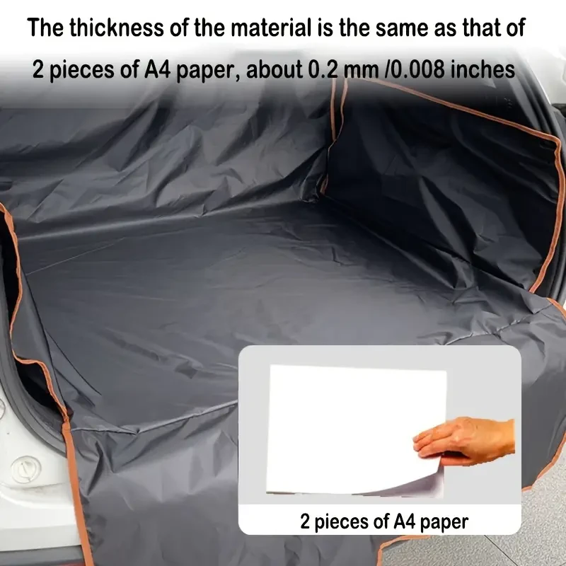 Waterproof Car Trunk Pet Mat - Scratch & Dirt Resistant