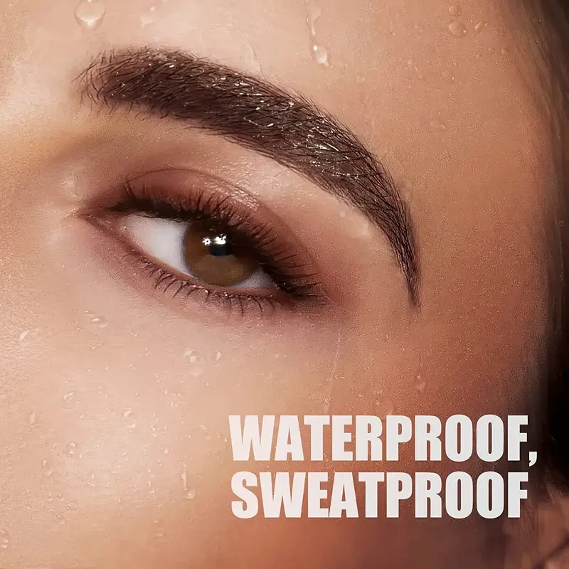 5-Color Waterproof Eyebrow Pen - Microblading Pencil with 4-Headed Design for Ultra-Natural, Feather-Light Brows - Long-Lasting, Waterproof Formula in a Versatile Palette