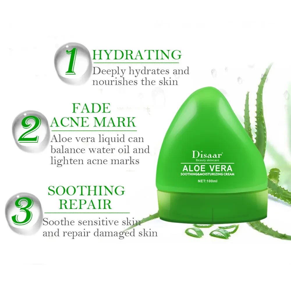 Moisturizing Aloe Vera Cream To Moisturize The Face