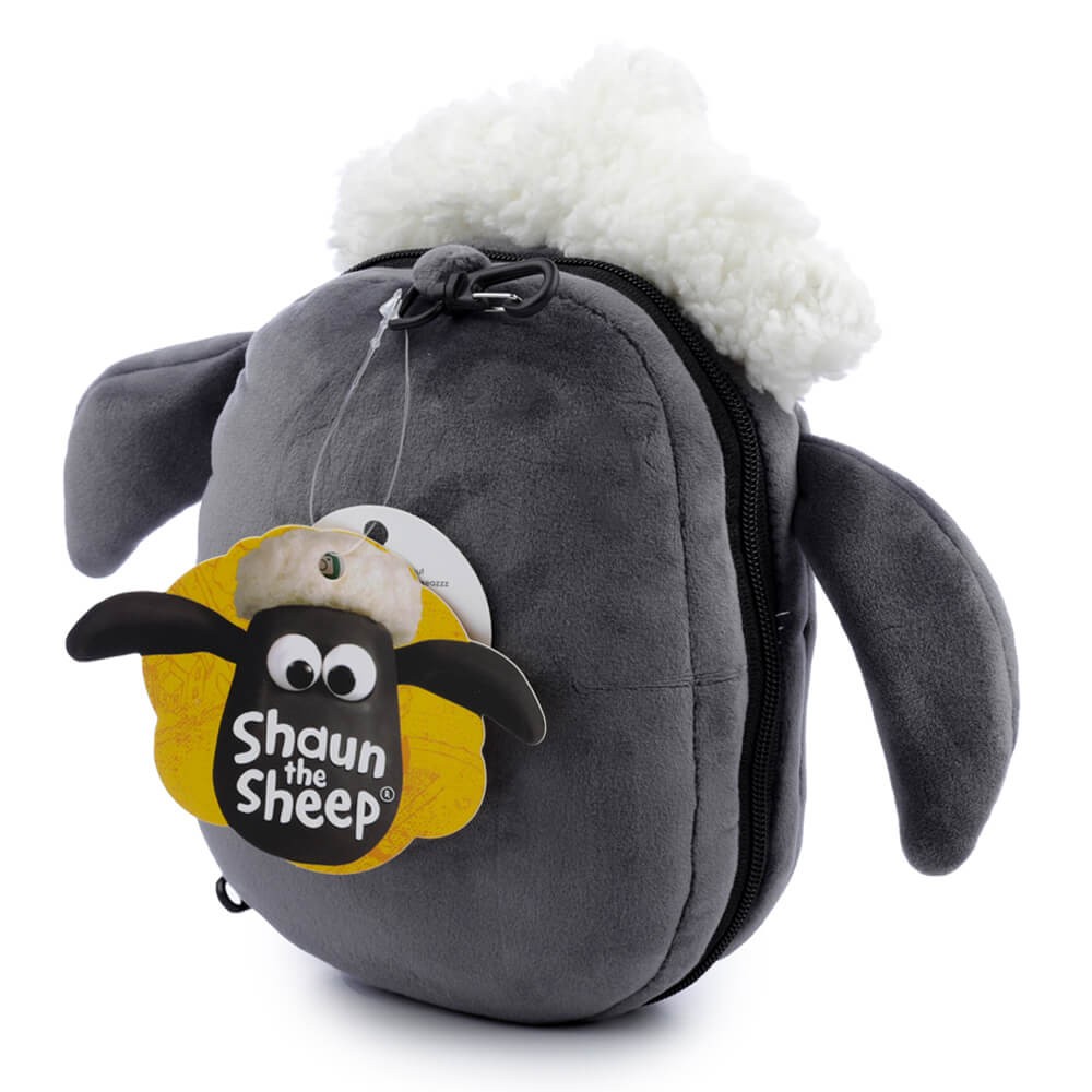 Relaxeazzz Shaum The Sheep Travel Pillow & Eye Mask Set