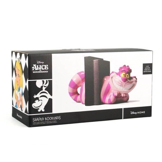 Disney Bookends & Money Bank : Alice In Wonderland (Cheshire Cat)