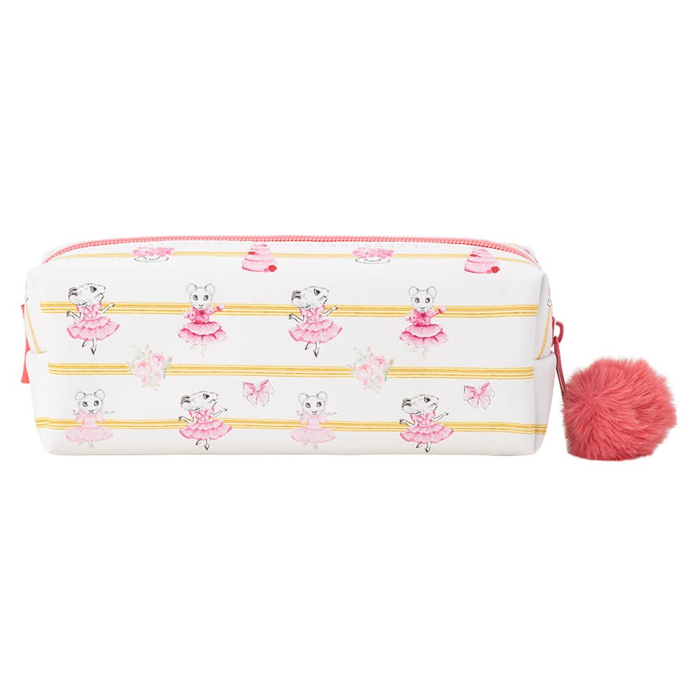 Claris Pencil Case With POM POM