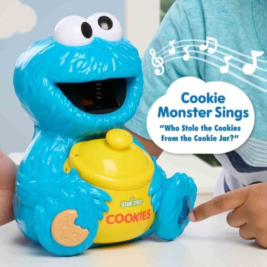 Sesame Street Cookie Monster's Counting Jar