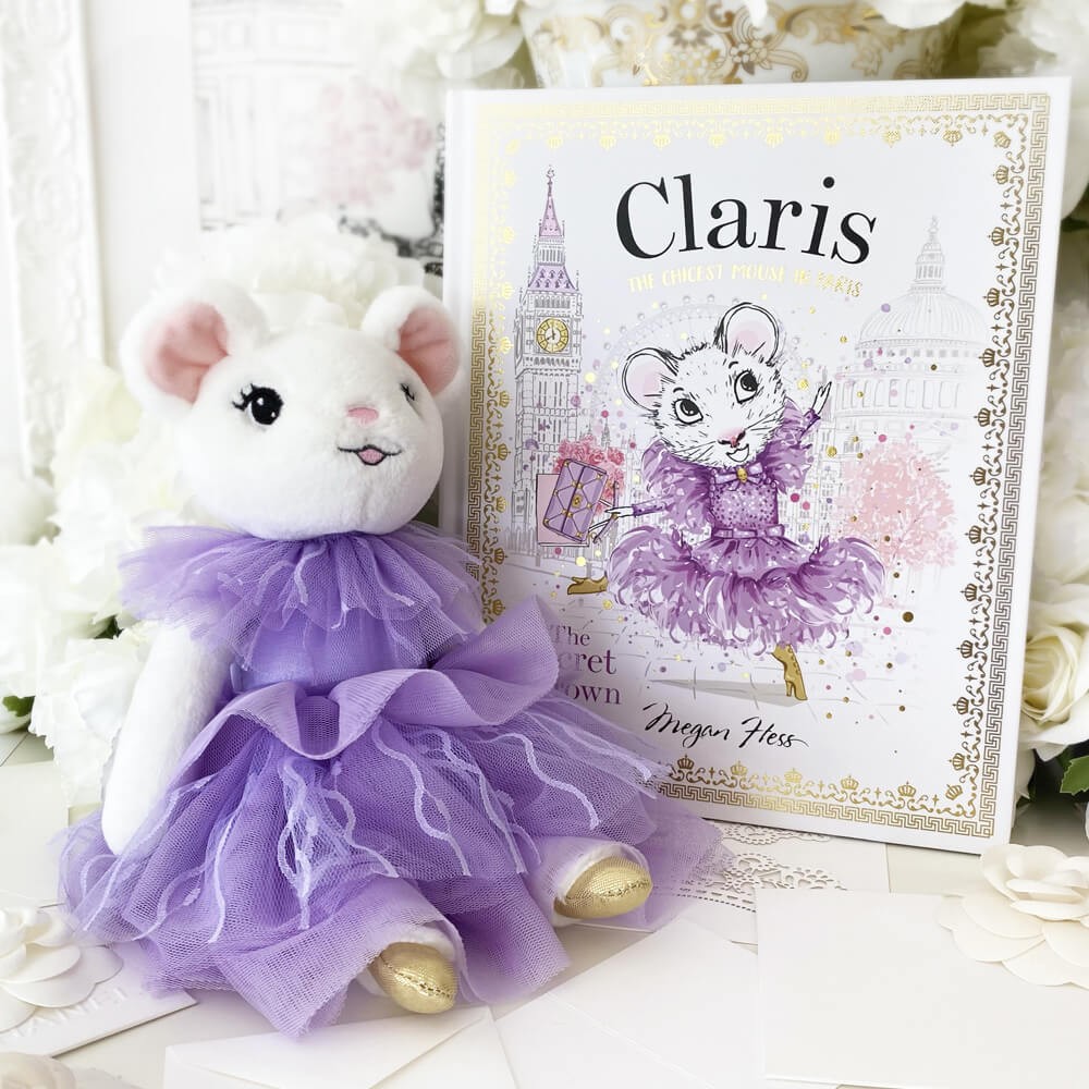 Claris Plush OH LA LA Lilac - Large