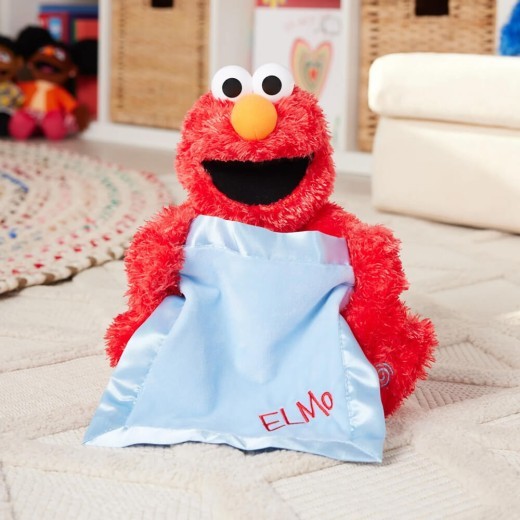 Sesame Street Animated Peek-A-Boo Elmo Soft Toy