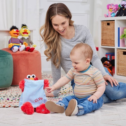 Sesame Street Animated Peek-A-Boo Elmo Soft Toy