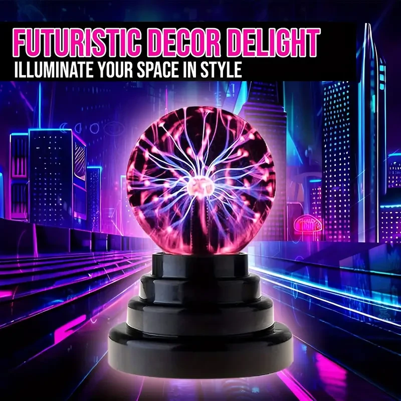 1pc Plasma Ball Electrostatic Induction Light