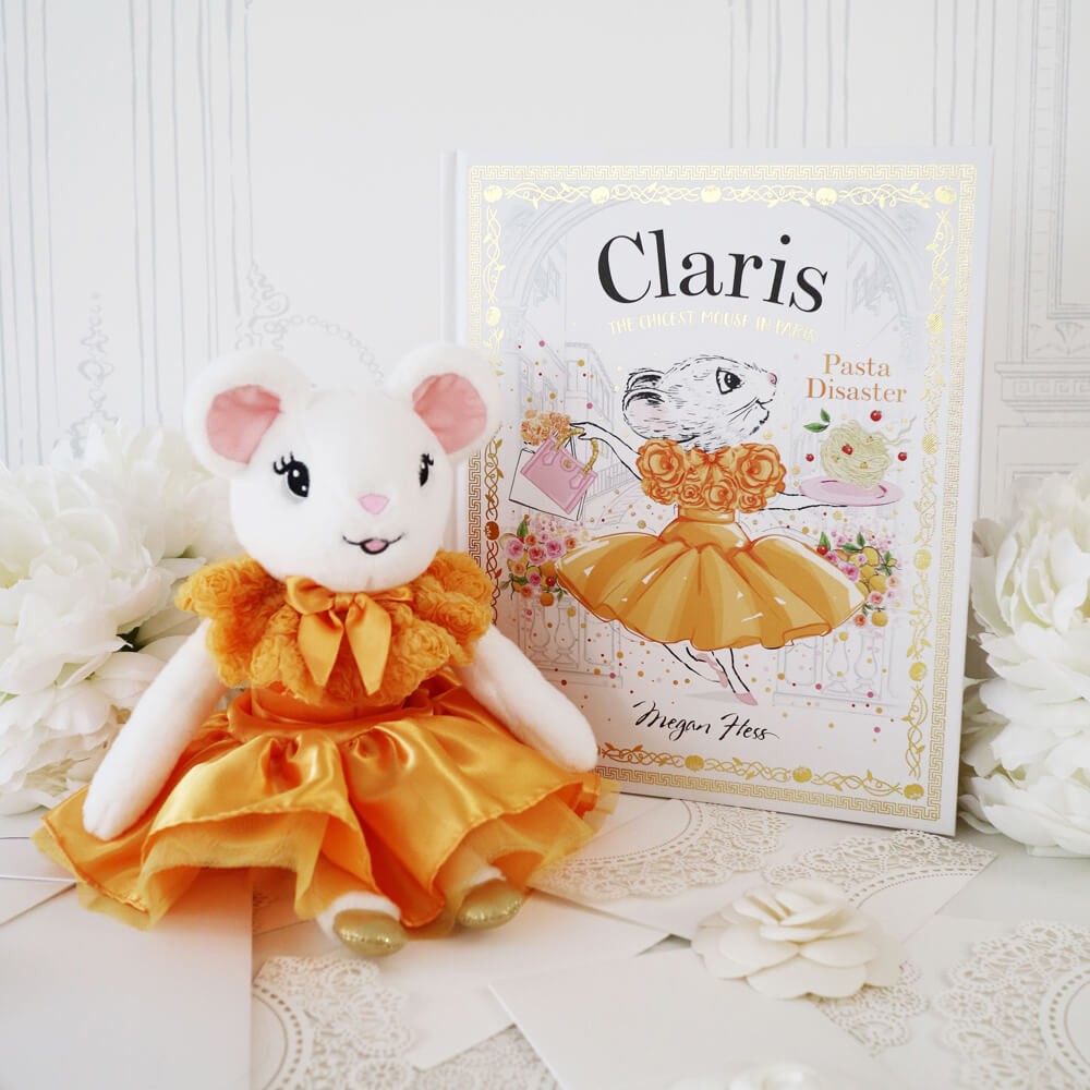 Claris Plush Toy - Tres Chic Tangerine