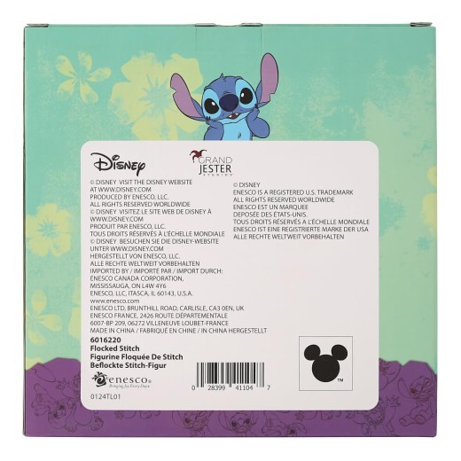 Disney Stitch Flocked Large Figurine