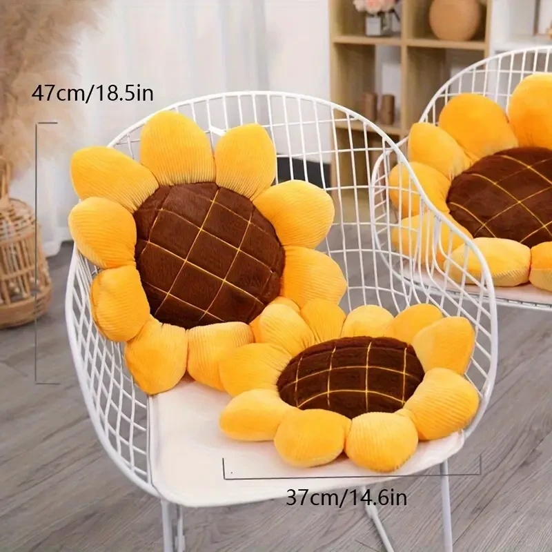 Sunflower Pillow Living Room Sofa Decoration Cushion