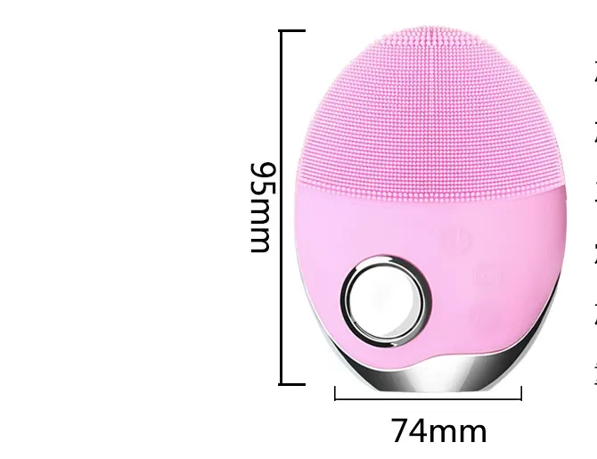 Wireless charging skin cleansing beauty instrument