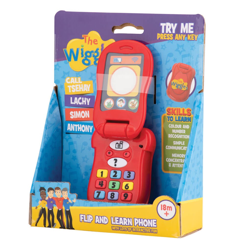The Wiggles Flip And Learn Phone