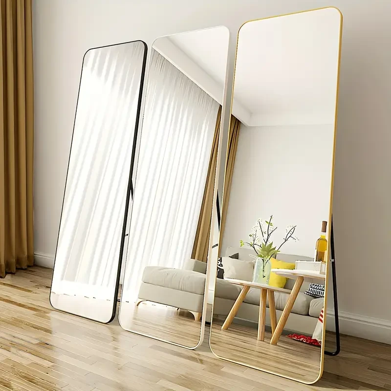 Large Full-Body Mirror with Premium Aluminum Alloy Frame