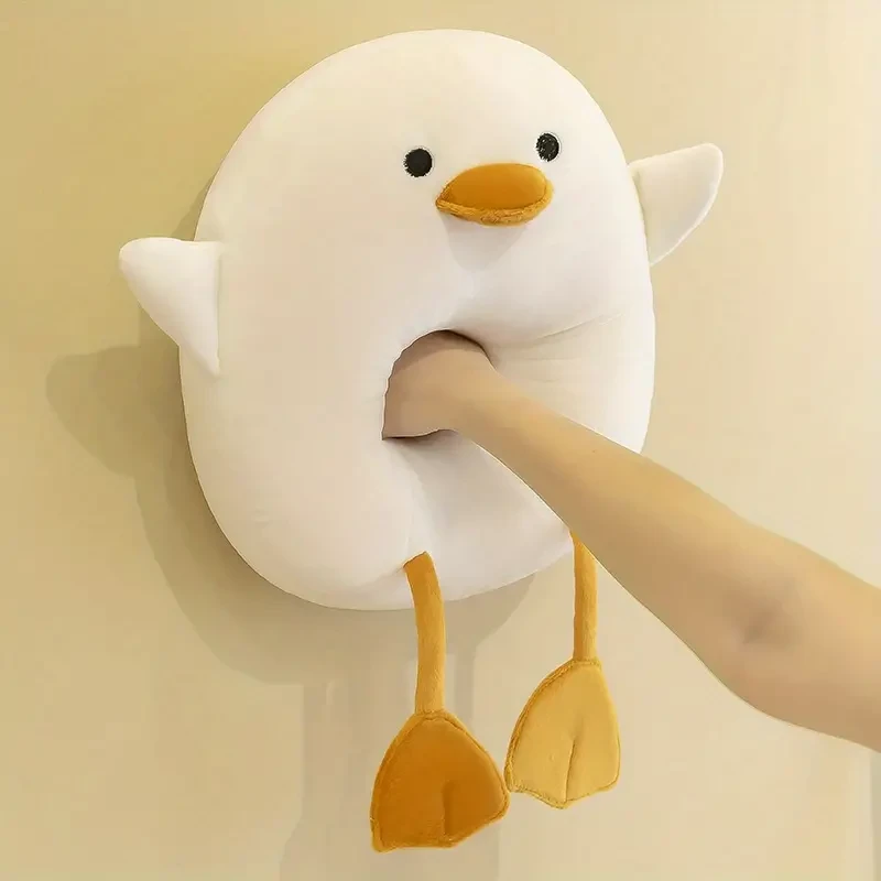 1pc, Super Soft Cute Duck Stuffed Animal Sleeping Pillow