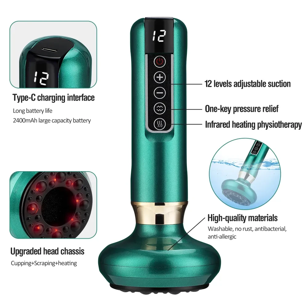 Anti-Cellulite Suction Cup Gua Sha Massager