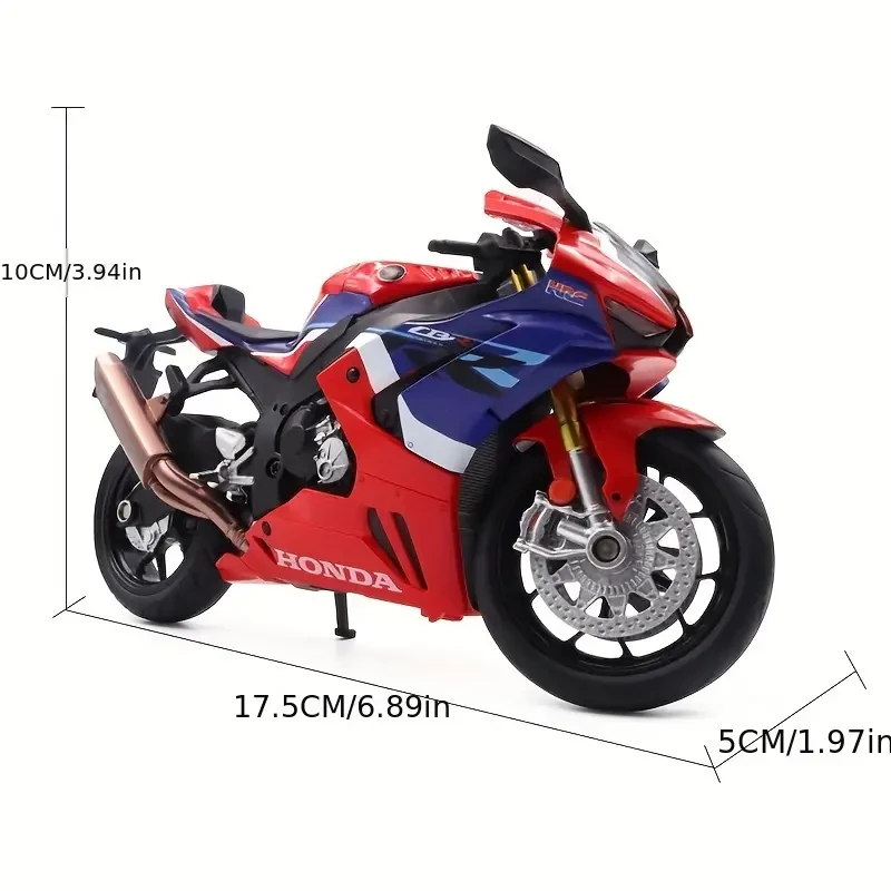 Simulation 1:12 Alloy CBR1000RR-R SP Motorcycle Model Children's Toy Motorcycle Ornament Sliding Car Model Boy Toy Birthday Gift