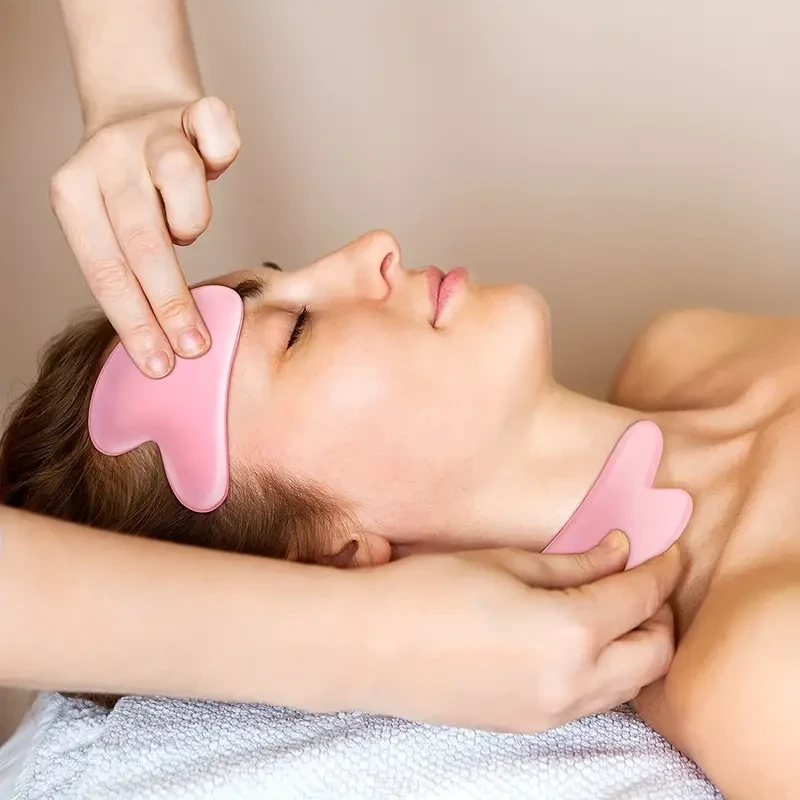 Heart-Shaped -Roller Facial Massager