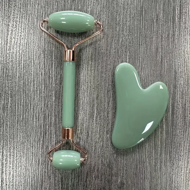 Heart-Shaped -Roller Facial Massager