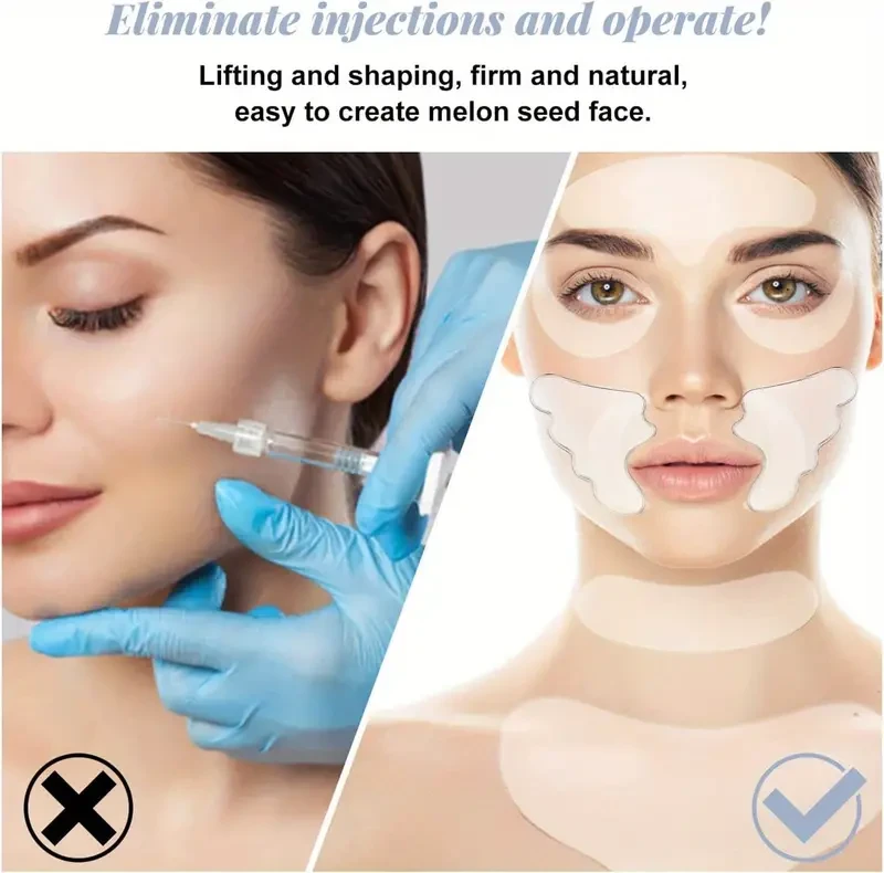 Silicone Wrinkle Removal Patches for Face