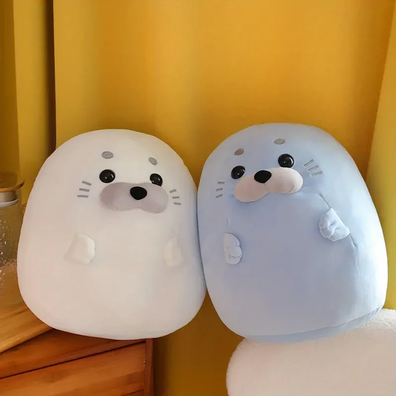 30cm/11.81in Super Soft Seal Plush Chubby Snuggle Seal Sea Animal Plush