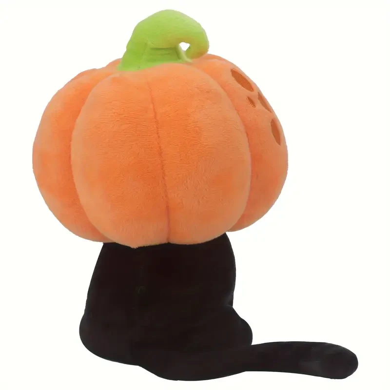Adorable Pumpkin Cat Plush Toy