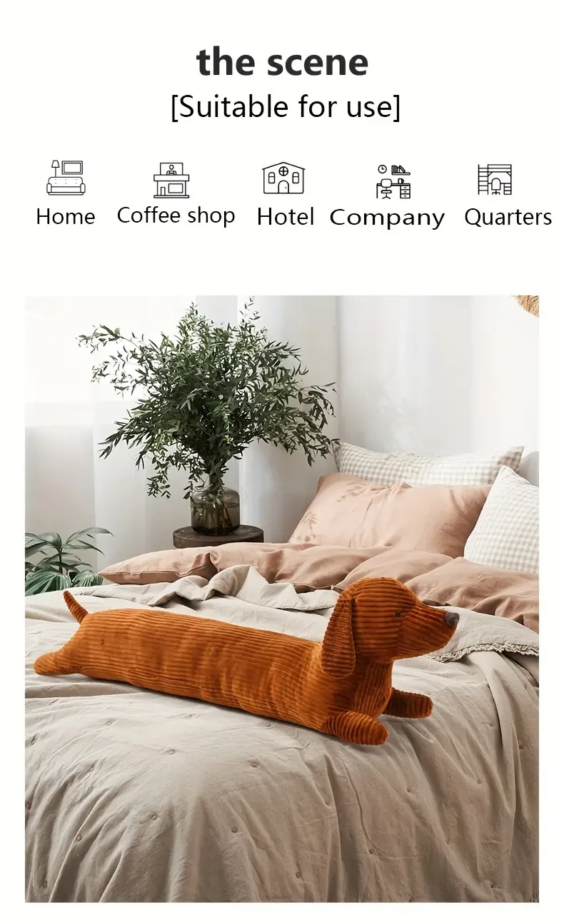 119.38cm Dachshund Dog Plush Hug Pillow