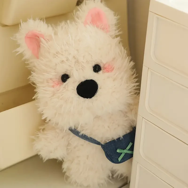 Anime-Themed Cute West Highland Terrier Plush Toys