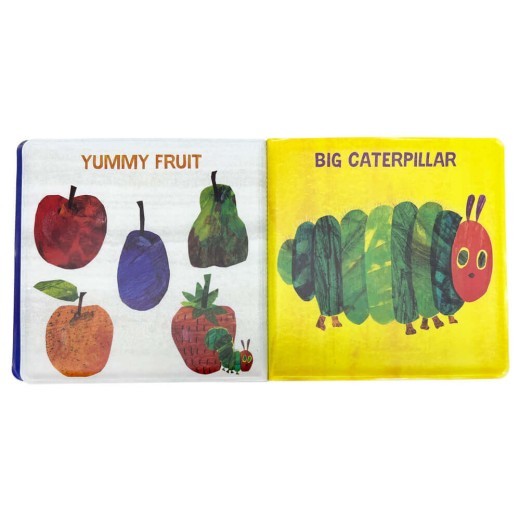 The Very Hungry Caterpillar Vinyl Bath Book