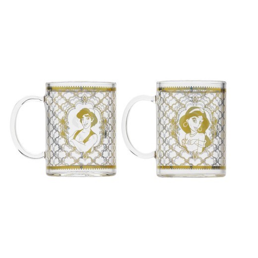 Disney Tea Pot & Glasses Set : Aladdin - Lamp