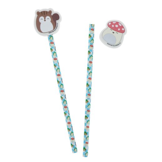 Squishmallows Cottage Collection Pencil & Eraser Toppers