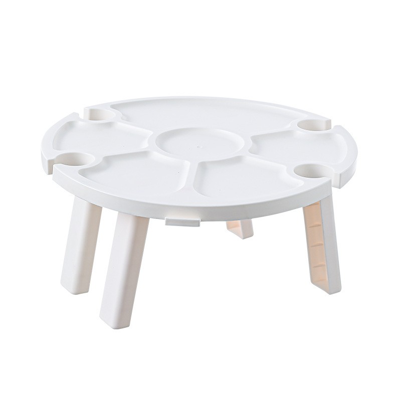 Outdoor Beach Portable Plastic Folding Wine Table