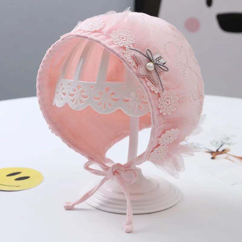 Spring And Autumn Thin Section Baby Girl Children's Clothing Hat