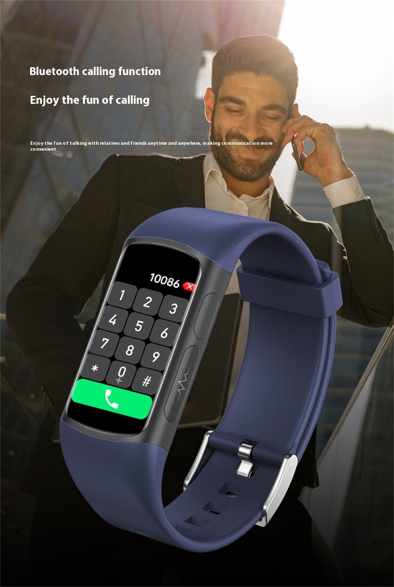 Smart Bracelet Non-invasive Blood Glucose Heart Rate Blood Oxygen ECG Health Monitoring