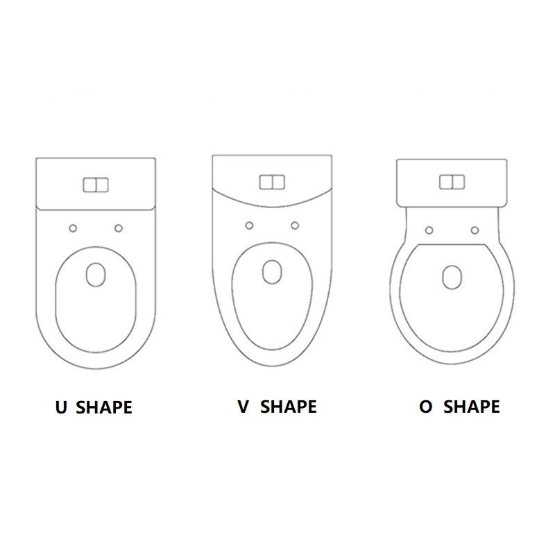 Duroplast Toilet Seat U/V/O SHAPE Soft Close