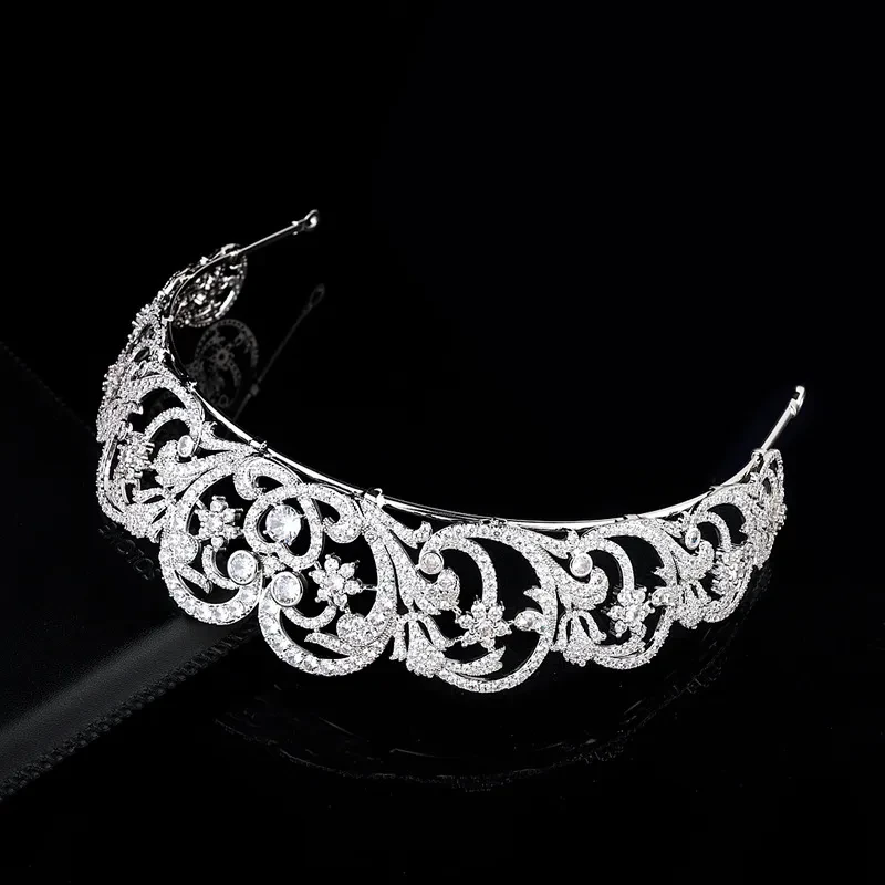 European And American Royal Crown Princess Diana Wedding Crown