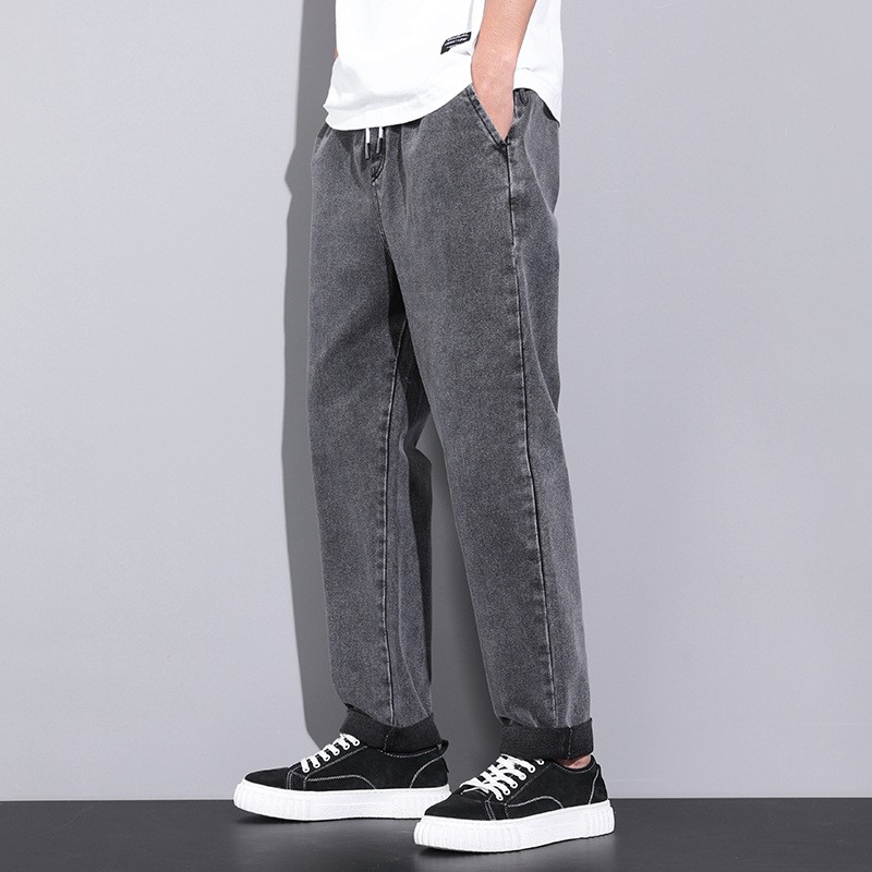 Men's Summer Wide Leg Drawstring Pants