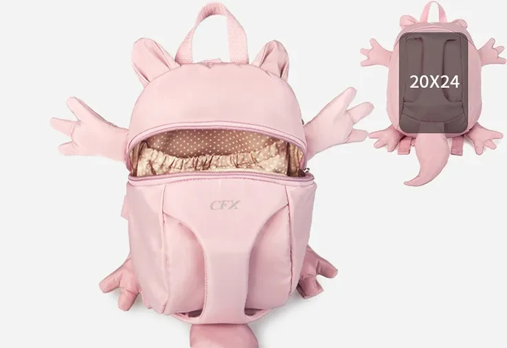 Shoulder Kid'S Fun Cute Cartoon Traveling Children'S Snacks Small Backpack