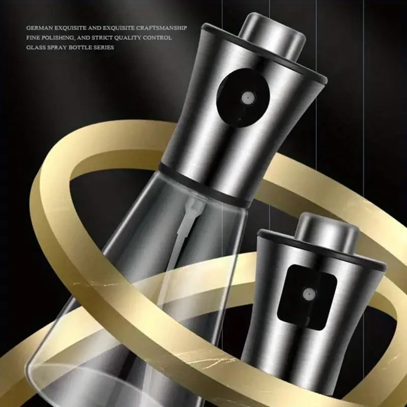 Large Capacity Stainless Steel Glass Olive Oil Sprayer