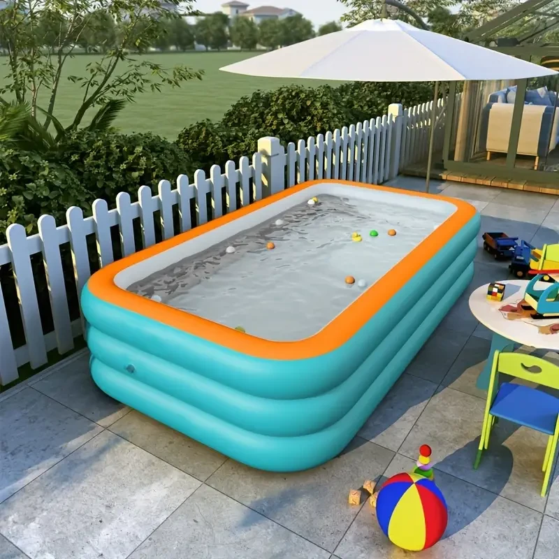 Extra-Large 3-Layer Thick PVC Inflatable Swimming Pool for Adults